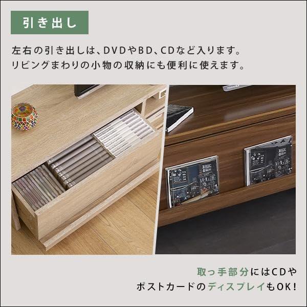 Amazon｜グランテイスト テレビ台 幅180cm マーブル TVボード テレビ